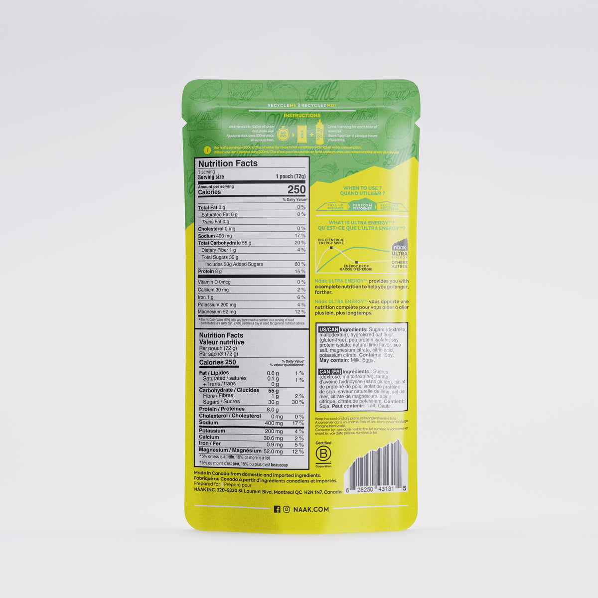 ULTRA™ Drink Mix | Lime - 72g