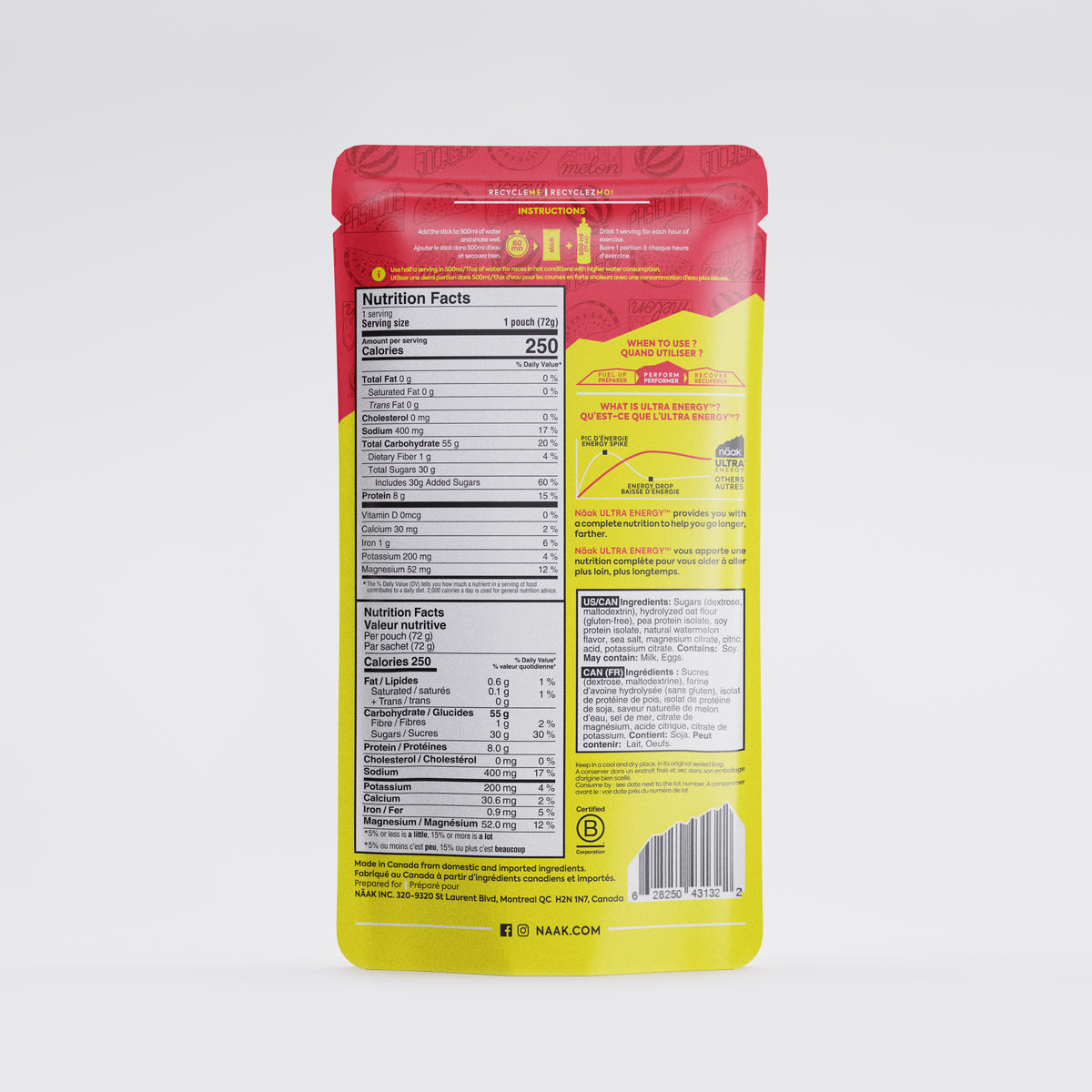 ULTRA™ Drink Mix | Watermelon - Single Serve