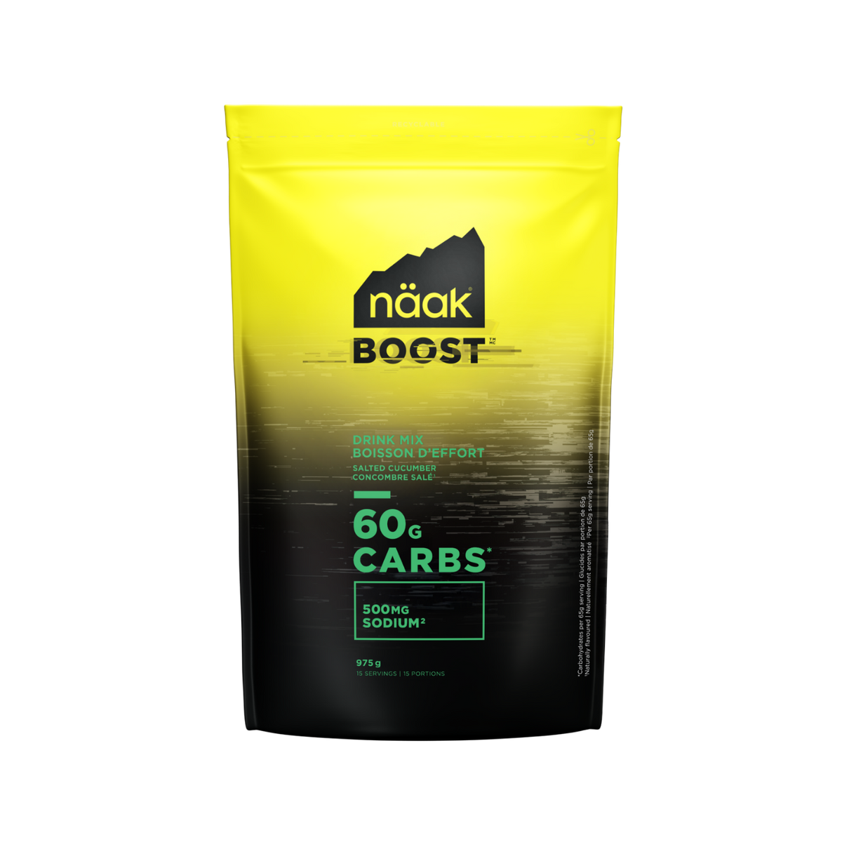 BOOST™ Drink Mix 60 | Salted Cucumber - Bag